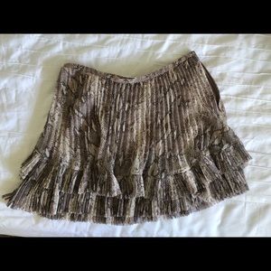Banana Republic flirty snake patterned skirt, NWT4